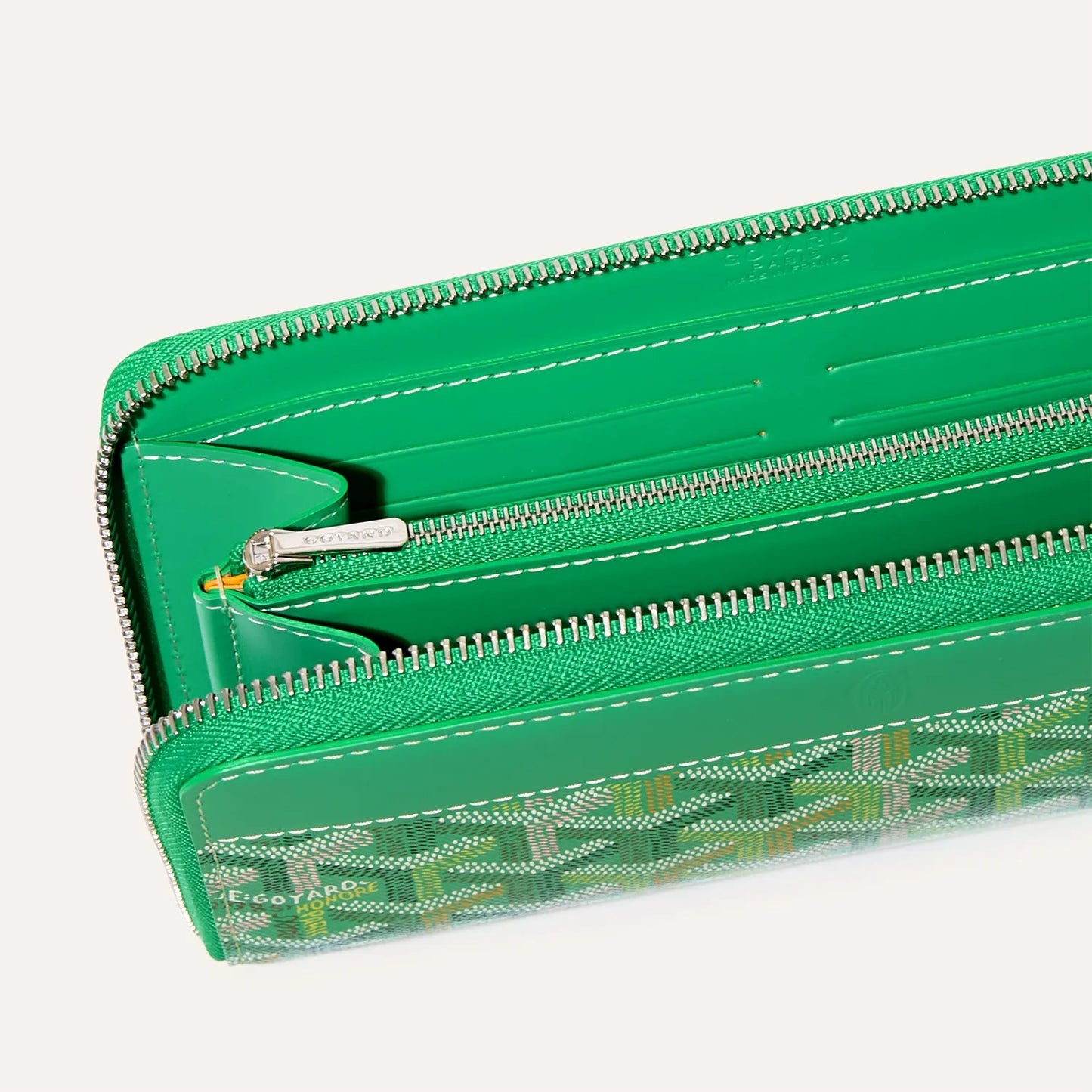 Portefeuille Matignon GM Vert Prairie