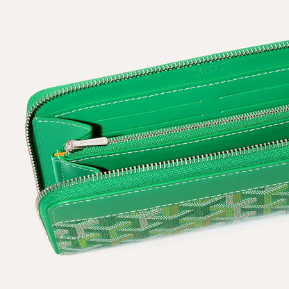 Portefeuille Matignon GM Vert Prairie